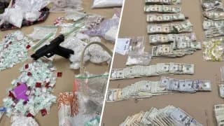 Federal law enforcement evidence photos from the 18th Street Gang drug operation in MacArthur Park Los Angeles 2026