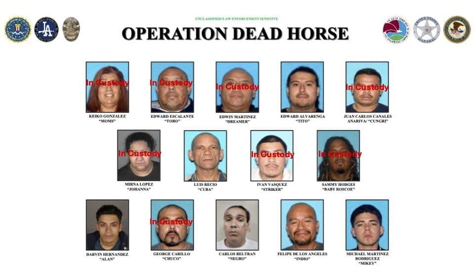 MacArthur Park in Los Angeles where federal agents dismantled an 18th Street Gang open-air drug marketplace in a multi-agency crackdown in March 2026