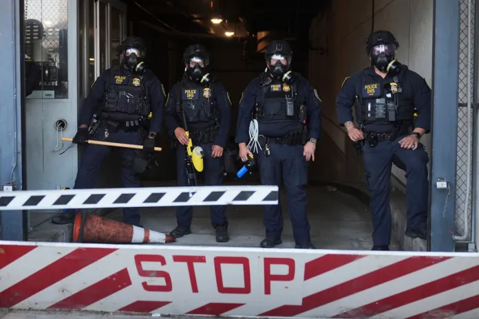Federal immigration enforcement operation in California that prompted passage of S.B. 805