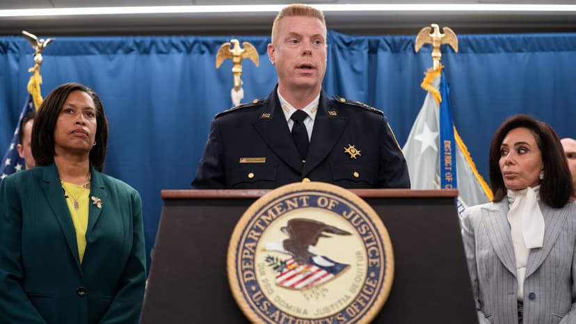 DC Metropolitan Police Department headquarters amid crime data manipulation investigation in 2026