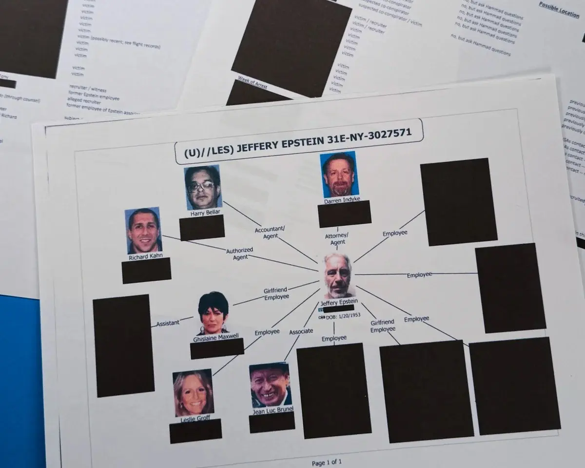 Example of document with visible victim names and personal information