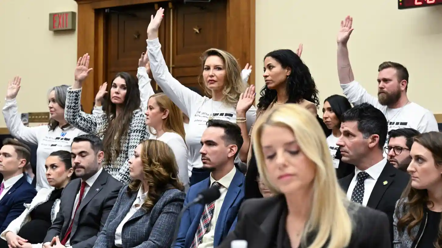 Epstein Survivors: Bondi Wouldn't Face Us in Hearing