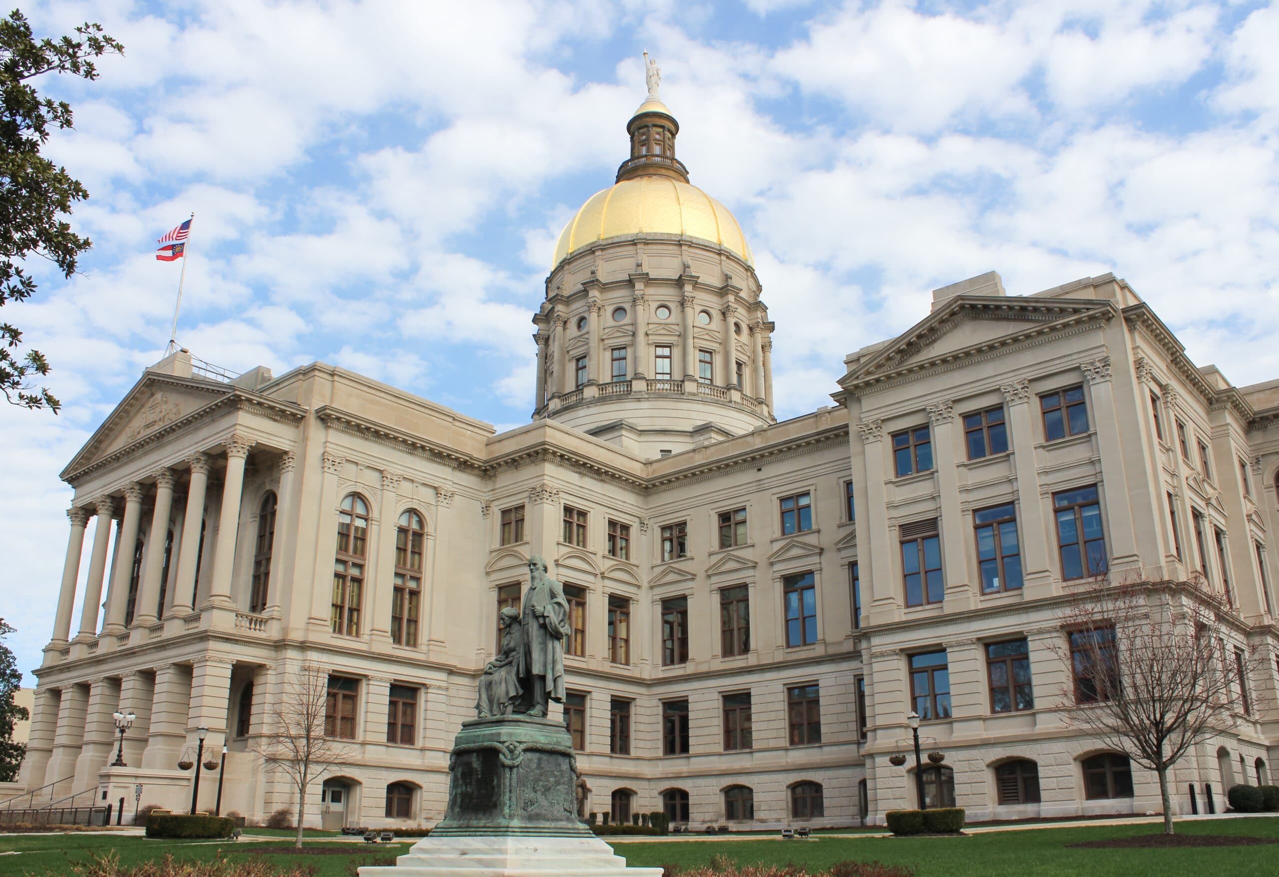 Georgia State Capitol building in Atlanta where the special session will convene