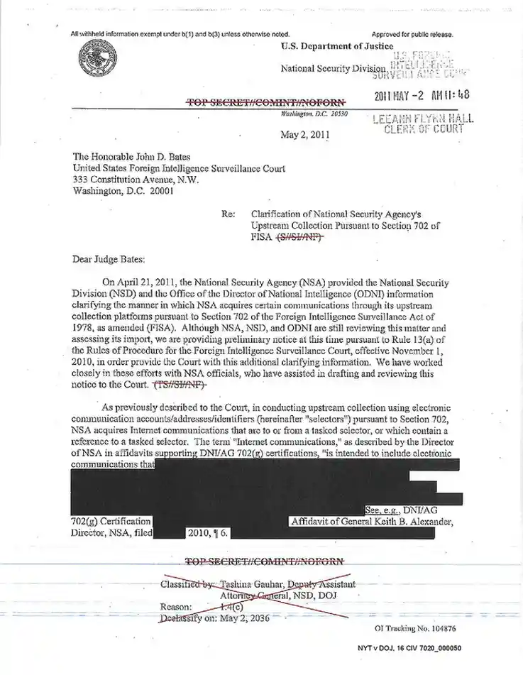 Digital surveillance and private communications concept representing Section 702 backdoor search debate and Americans' privacy rights