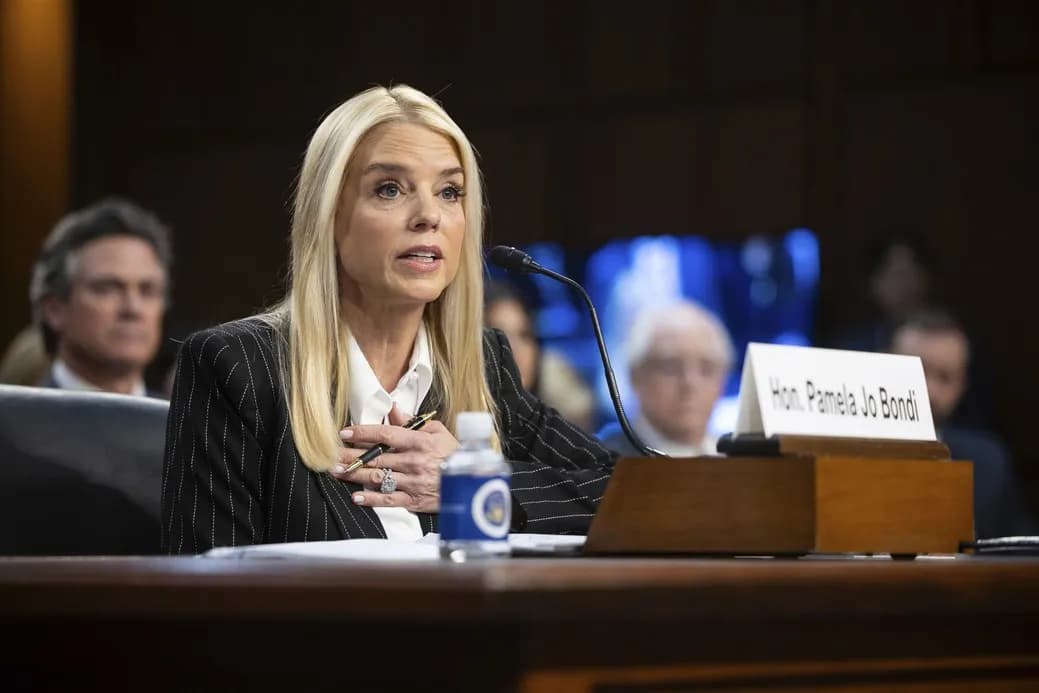 Pam Bondi Subpoenaed by Congress Over DOJ Handling of Jeffrey Epstein Files