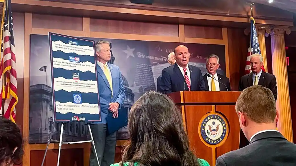 House Speaker Mike Johnson faces pressure from conservatives over funding package